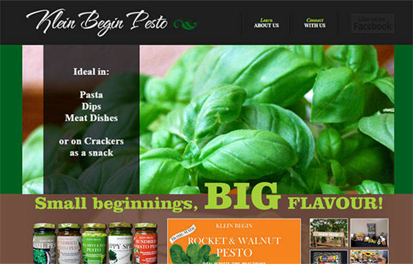 SEO - Klein begin Pesto